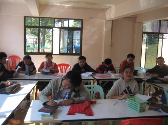 Third Year Karen Students at Hill Light Seminary 