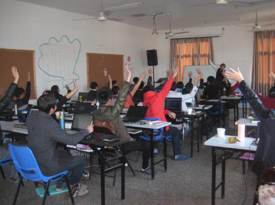 This school sandwiched in huge city in an area where a mix of industries coexist with low income housing. The school founders bought the facility from a company who moved their operation leaving the huge factory vacant. Maybe this school had the most mature and promising students at the Masters level.